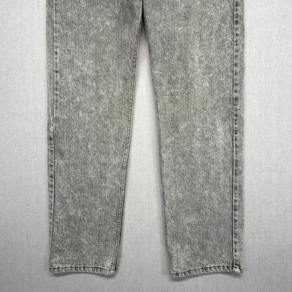 VTG Levis 505 Jeans Mens 38x32 (Fits 36x30) Stone Acid Wash Denim Made USA 80s
